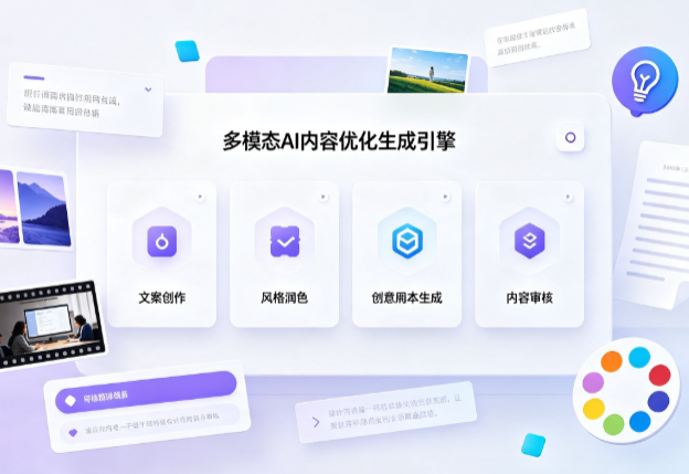 润州区AI智能内容优化创新 多模态生成技术丰富数字内容创作生态